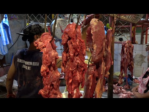 Buenas ventas de carnes y verduras en el mercado Roberto Huembes