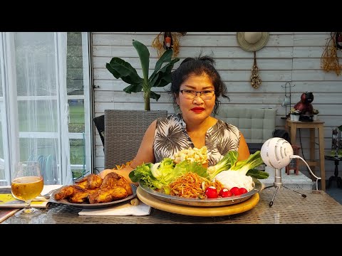 #กินโชว์-ตำส้มรสนั่วๆไก่ย่างตั #กินโชว์-ตำส้มรสนั่วๆไก่ย่างตั