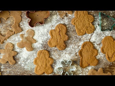 VEGAN GINGER BREAD BISCUITS | 12 DAYS OF CHRISTMAS