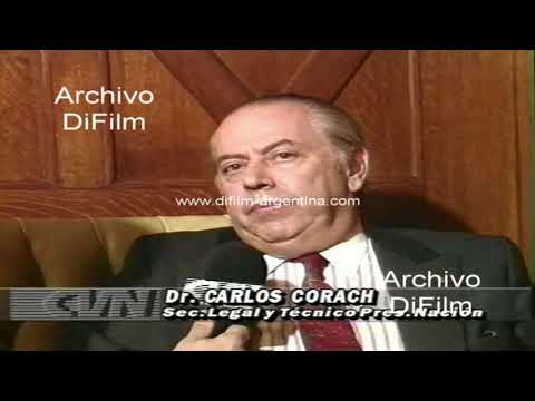 Carlos Corach - Reforma Constitucional SI o NO 1993