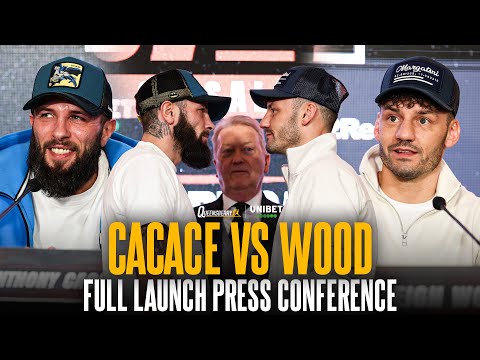 The Hurt Game! FULL Launch Press Conference | Anthony Cacace vs Leigh Wood 💥 🥊