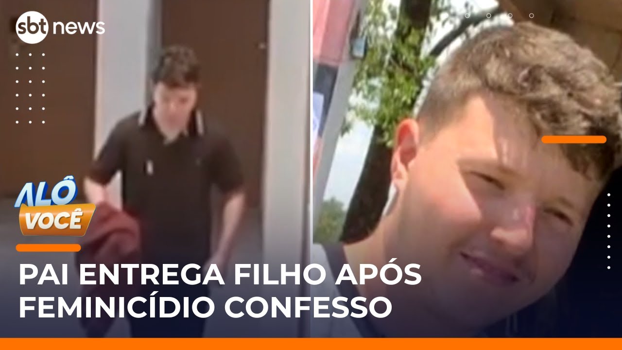 Pai entrega filho assassino após jovem matar ex mulher por ciúme | AloVoce