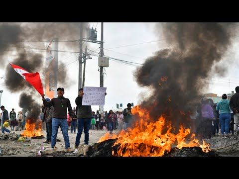 Crece la violencia en Perú, donde los enfrentamientos con la policía dejaron al menos 18 muertos