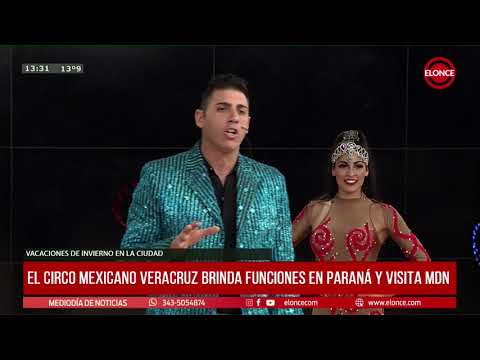 El circo Veracruz en Paraná: un espectáculo para toda la familia