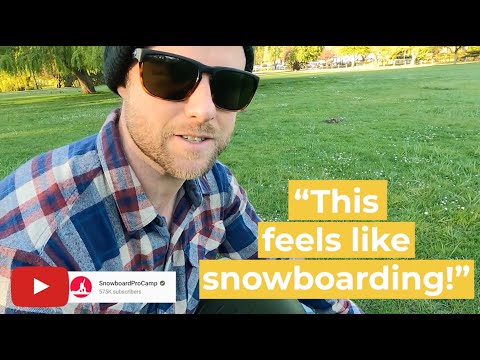 Summerboard Rides Just Like a Snowboard
