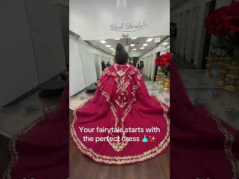 Red gold quinceanera dress #princess  #bdaydress  #custom  #custom