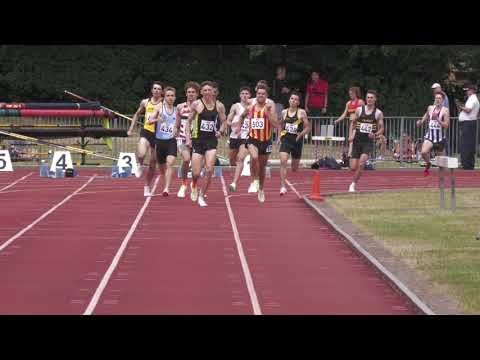 1500m senior men final South of England Championships 19th June 2022