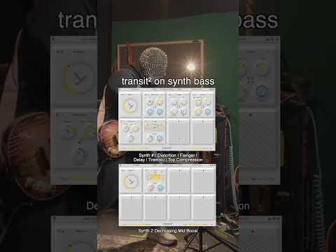 Trying Transit 2 on Synth Bass