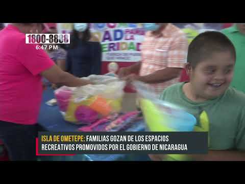 Celebran a los niños con discapacidad en la Isla de Ometepe - Nicaragua