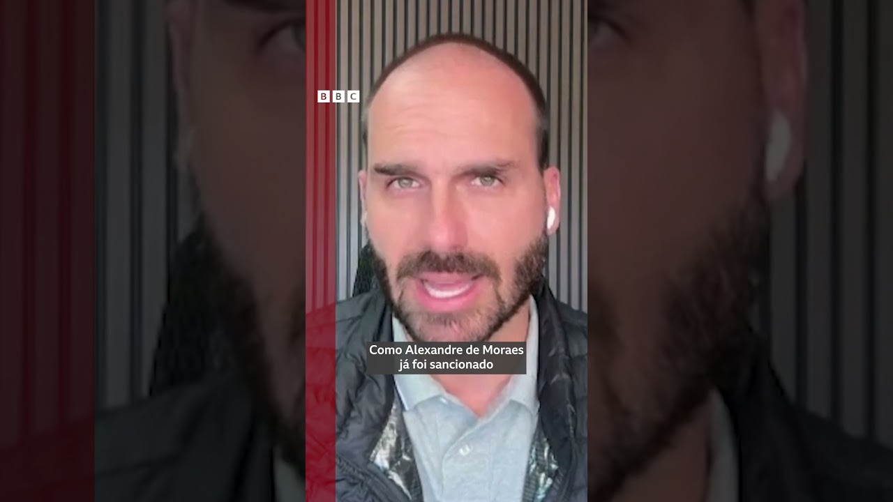 Eduardo Bolsonaro sobre condenação do pai Trump não ficará satisfeito