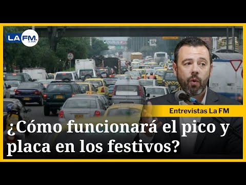 Así será el nuevo pico y placa los puentes festivos en Bogotá