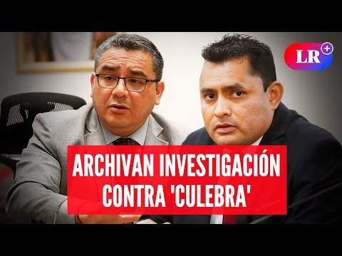 FISCALÍA archiva denuncia de MINISTRO SANTIVÁÑEZ contra el CAPITÁN 'CULEBRA' |#LR