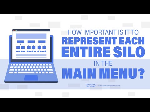 How Important Is It To Represent Each Entire Silo In The Main Menu?