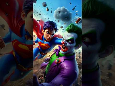 Joker Took Everything… Now Superman Strikes Back 🃏❌❤️‍🔥 | Superhero Revenge | #shorts
