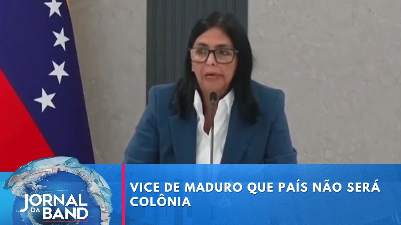 Vice de Maduro convoca resistência e diz que país não será colônia