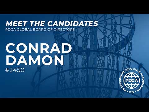 Conrad Damon • 2026 PDGA Global Board of Directors Candidate Interview