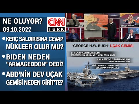 Putin'in intikamı ne olacak? ABD'nin dev uçak gemisi neden Girit'te? - Ne Oluyor? 09.10.2022 Pazar