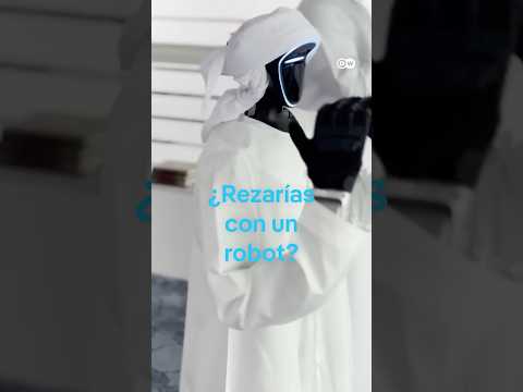 ¿Rezarías con un robot? La tecnología llega a una mezquita en Dubái #shorts