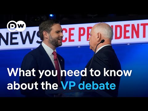 Walz, Vance face off as US election looms | DW News