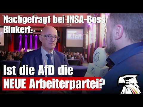 Nachgefragt bei INSA-Boss Binkert: Ist die AfD die NEUE Arbeiterpartei?