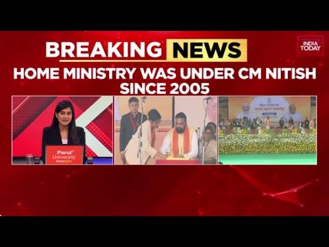 Bihar Power Shift: Nitish Cedes Home Ministry, BJP's Samrat Chaudhary Takes Charge