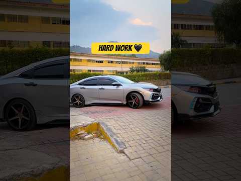 Mehnat✅ SHOWOFF❌ #hondacars #hondacivic #civic #carlover #trending #viral