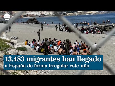 13.483 migrantes han llegado a España de forma irregular este año