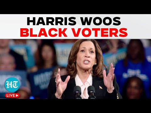 Kamala Harris LIVE | Harris Makes Strong Pitch To Woo Black Voters In North Carolina | US Elections