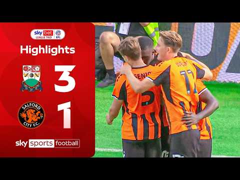 Barnet impress on opening day 🤩 | Barnet 3-1 Salford | EFL Highlights