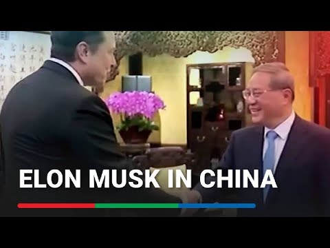 Tesla CEO Musk meets China's number two official in Beijing | ABS-CBN News