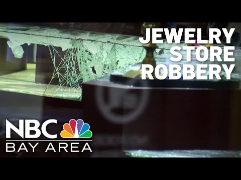 Smash-and-grab thieves hit Sunnyvale jewelry store