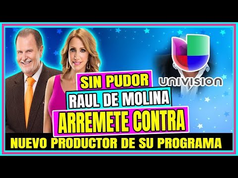 ?? Raúl de Molina, conductor de ‘El gordo y la flaca’ arremete contra productor en pleno programa