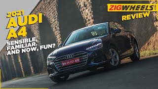 The Audi A4 Is All The Luxury Sedan You Need | Review in 5 Minutes | ZigWheels