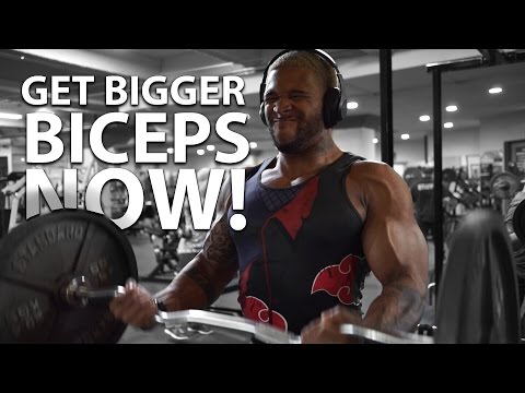 How To Get Big Biceps:  Maximum Gains level 9000!!!