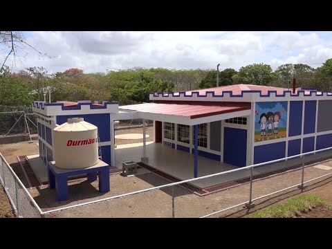 Rehabilitan Escuela Santa Martha de la comunidad San Felipe del municipio de Acoyapa