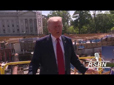FULL EVENT: President Trump Speaks to Press at New Ballroom Construction Site - 05/19/26 Episode cover