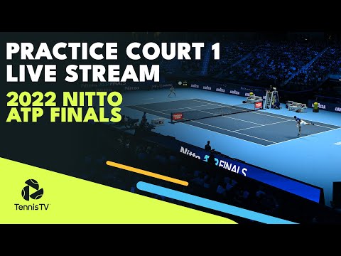 2022 Nitto ATP Finals Live Stream - Practice Court 1 | Turin