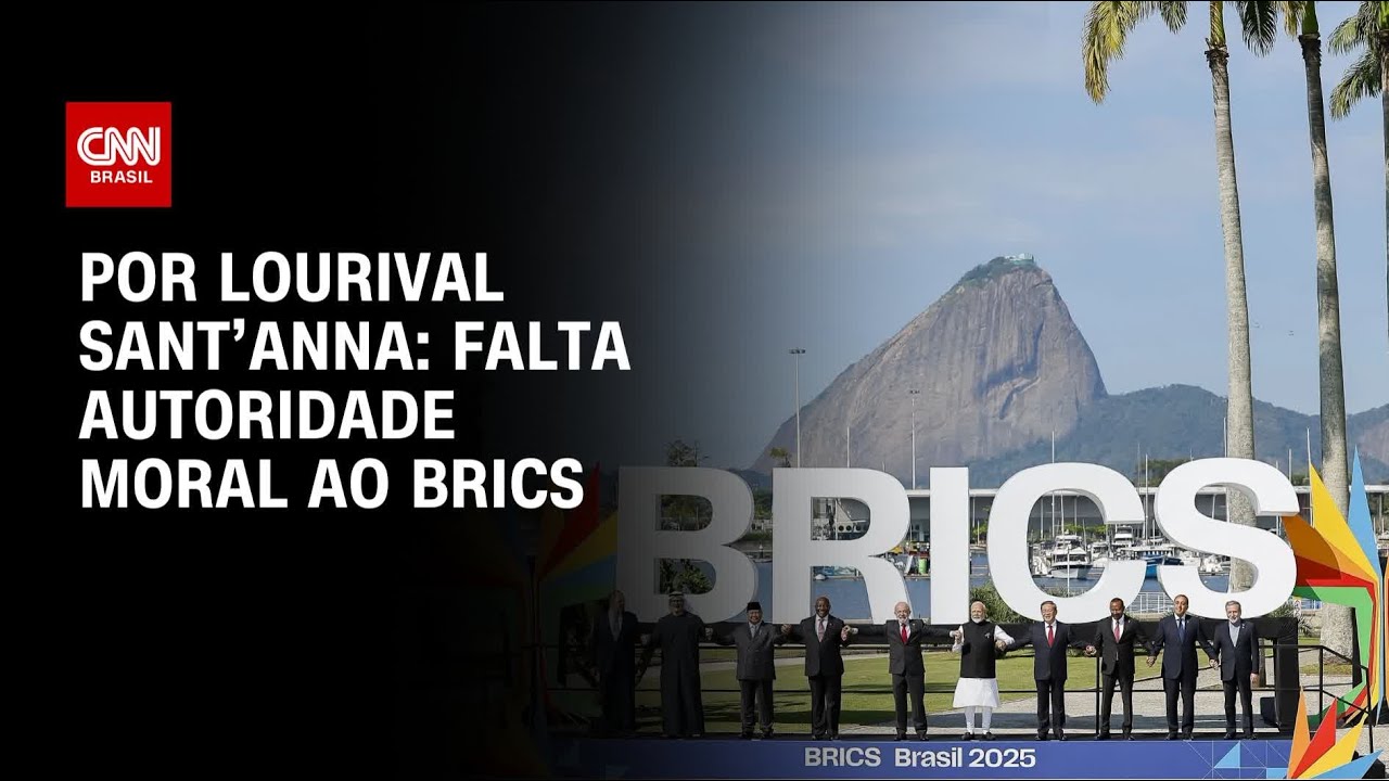 Análise falta autoridade moral ao Brics | CNN PRIME TIME