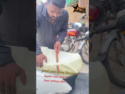 Jupeter#new model #seat #cutting#vidio #javed seat cover #kamptee Maharashtra #9763248839#all india