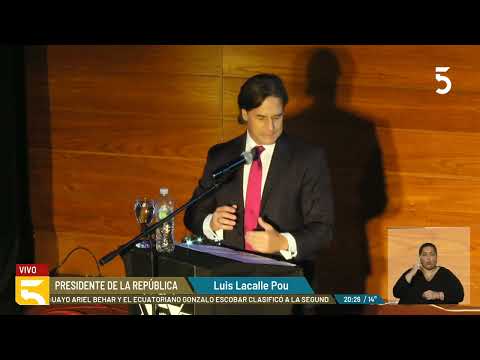 El presidente Luis Lacalle Pou recibió el Premio Jerusalem Uruguay 2022 en la Comunidad Israelita