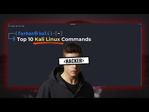 Top 10 Kali Linux Commands You MUST Know!!!(for hackers)