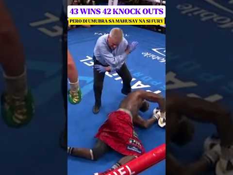 GRABE!! 43 WINS 42K.O's PERO PINATULOG | WILDER VS FURY