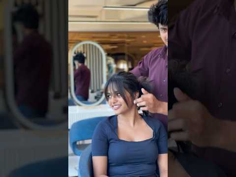 ☠️W I S P Y BANGS AND KOREAN TEXTURE☠️ MORE DETAIL ☎️9600135630 #love hairlovers #subscribe #shorts