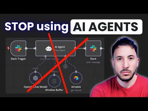 When NOT to Use AI Agents in Automation!