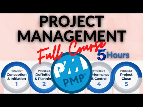 Project Management Full Course 2021 for Freshers