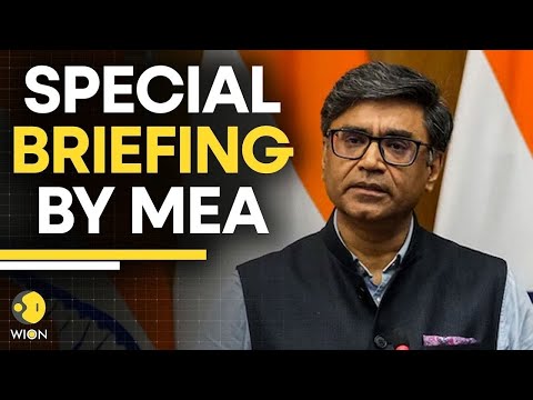 MEA LIVE: Special Briefing by MEA on Official visit of Prime Minister of Singapore to India | WION