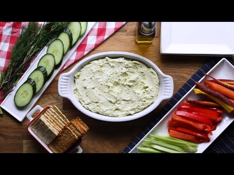Clean Out The Fridge Herb and Cheese Dip · Tasty Recipes