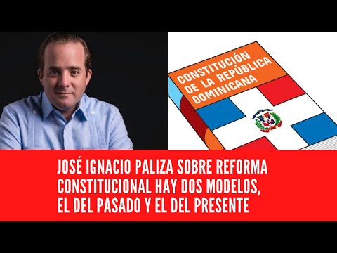 José Ignacio Paliza sobre reforma Constitucional Hay dos modelos, el del pasado y el del presente