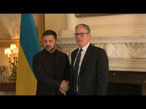 Starmer and Zelensky meet at Downing Street | AFP