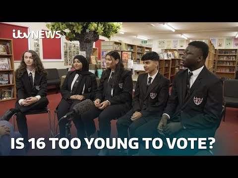 Sixteen year olds to get vote in UK - but 'half don't want it'